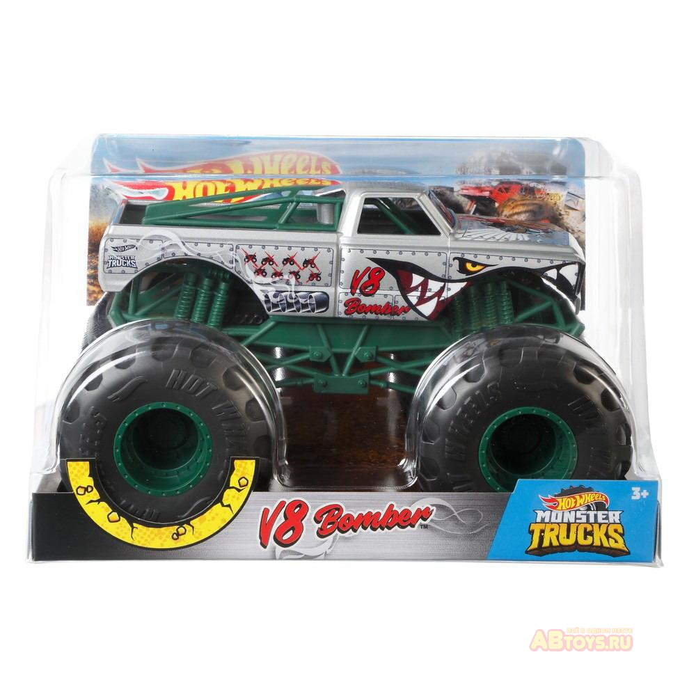 Игрушка: Машинка Mattel Hot Wheels Wheels Монстр трак 1:24 ▻ купить в  Екатеринбурге