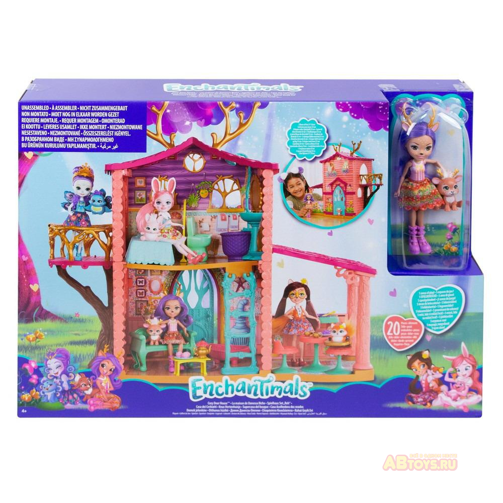 Игрушка: Игровой набор Mattel Enchantimals Домик Данессы Оленни ▻ купить в  Екатеринбурге