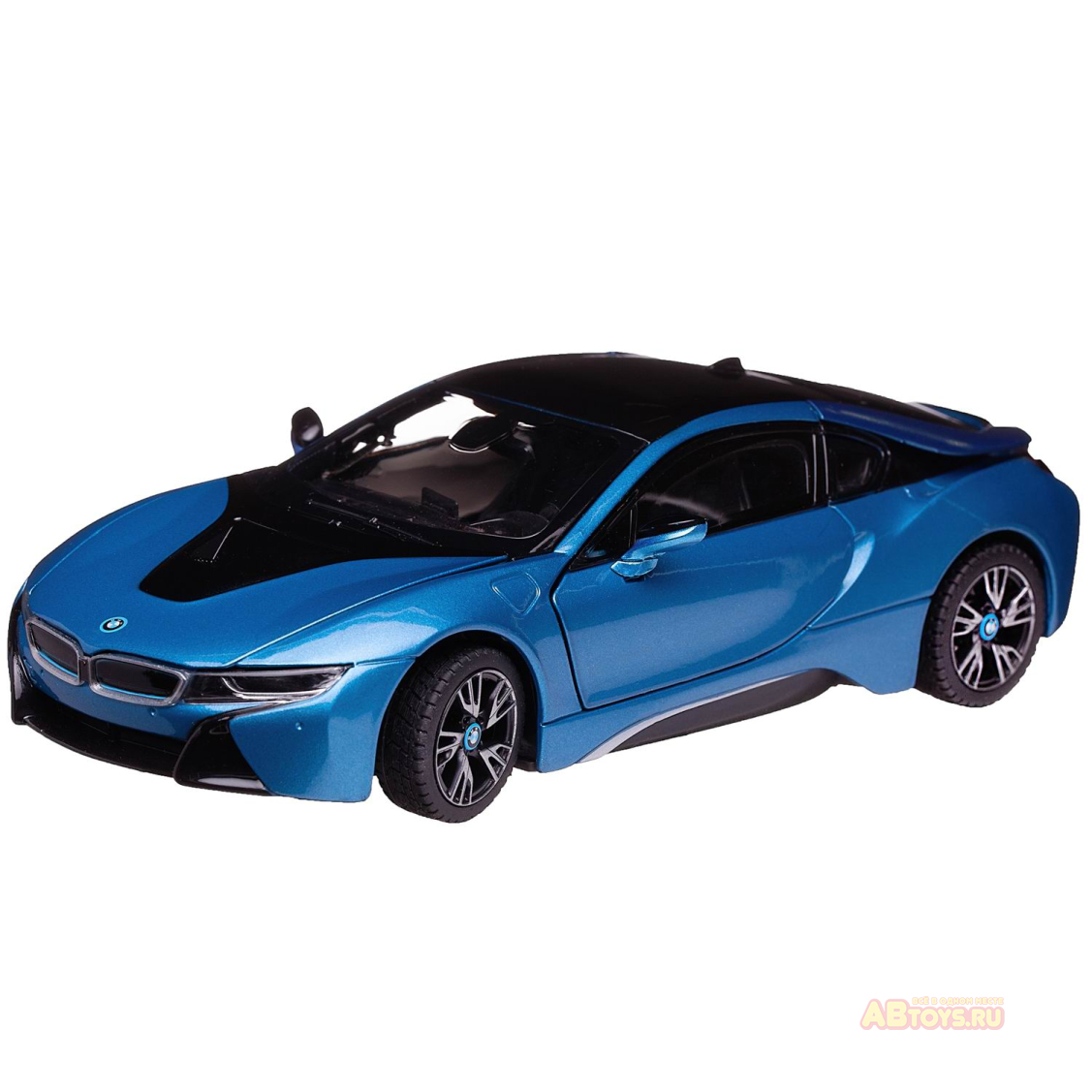 Игрушка: Машина металлическая 1:24 scale BMW i8, цвет синий, двери и капот  открываются ▻ купить в Екатеринбурге