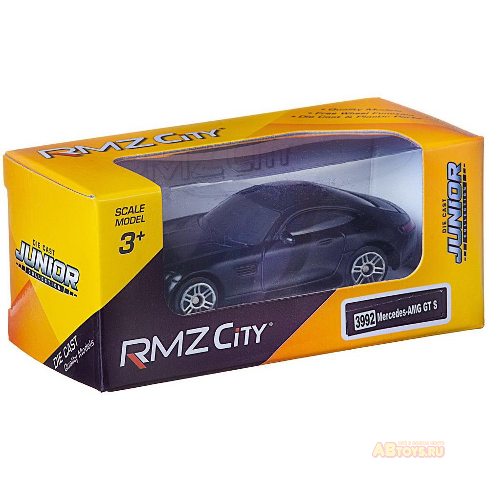 Игрушка: Машинка металлическая Uni-Fortune RMZ City 1:64 Mercedes-Benz GT S  AMG 2018 ▻ купить в Екатеринбурге