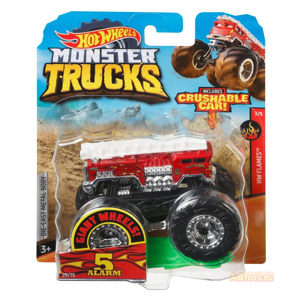 Игрушка: Машинка Mattel Hot Wheels Базовый Монстр трак 1:64 ▻ купить в  Екатеринбурге