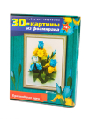 Картина из фоамирана 3D Ирисы