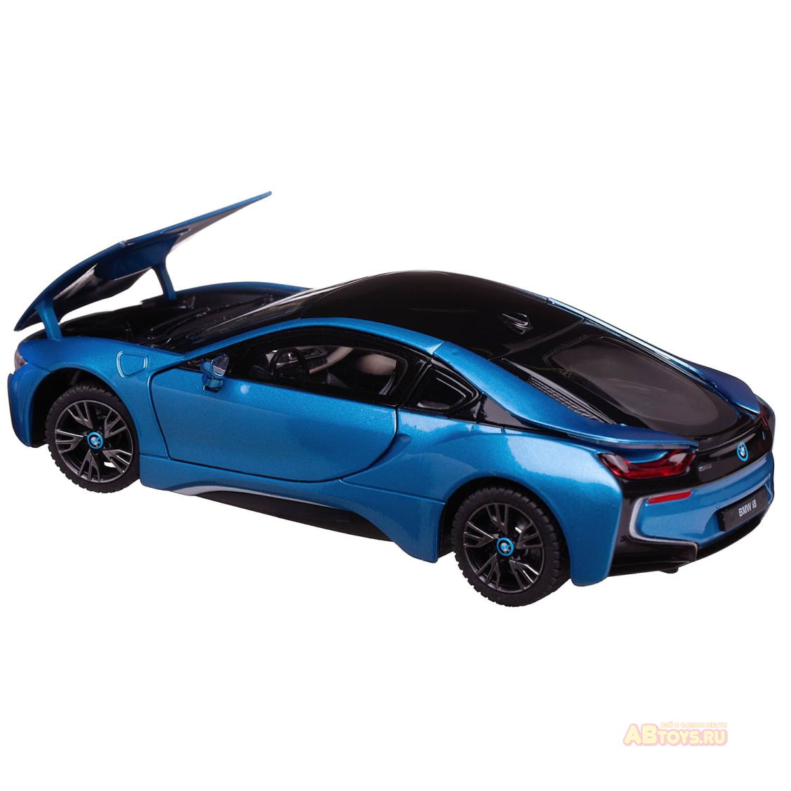 Игрушка: Машина металлическая 1:24 scale BMW i8, цвет синий, двери и капот  открываются ▻ купить в Екатеринбурге