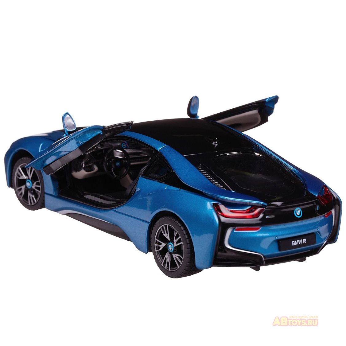 Игрушка: Машина металлическая 1:24 scale BMW i8, цвет синий, двери и капот  открываются ▻ купить в Екатеринбурге