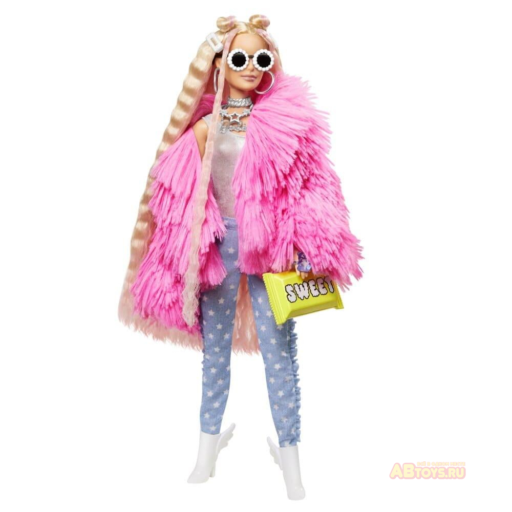 Игрушка: Кукла Mattel Barbie Экстра в розовой куртке ▻ купить в  Екатеринбурге